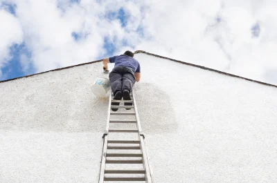 Peinture extérieure à la Chailleuse — façades et ravalement